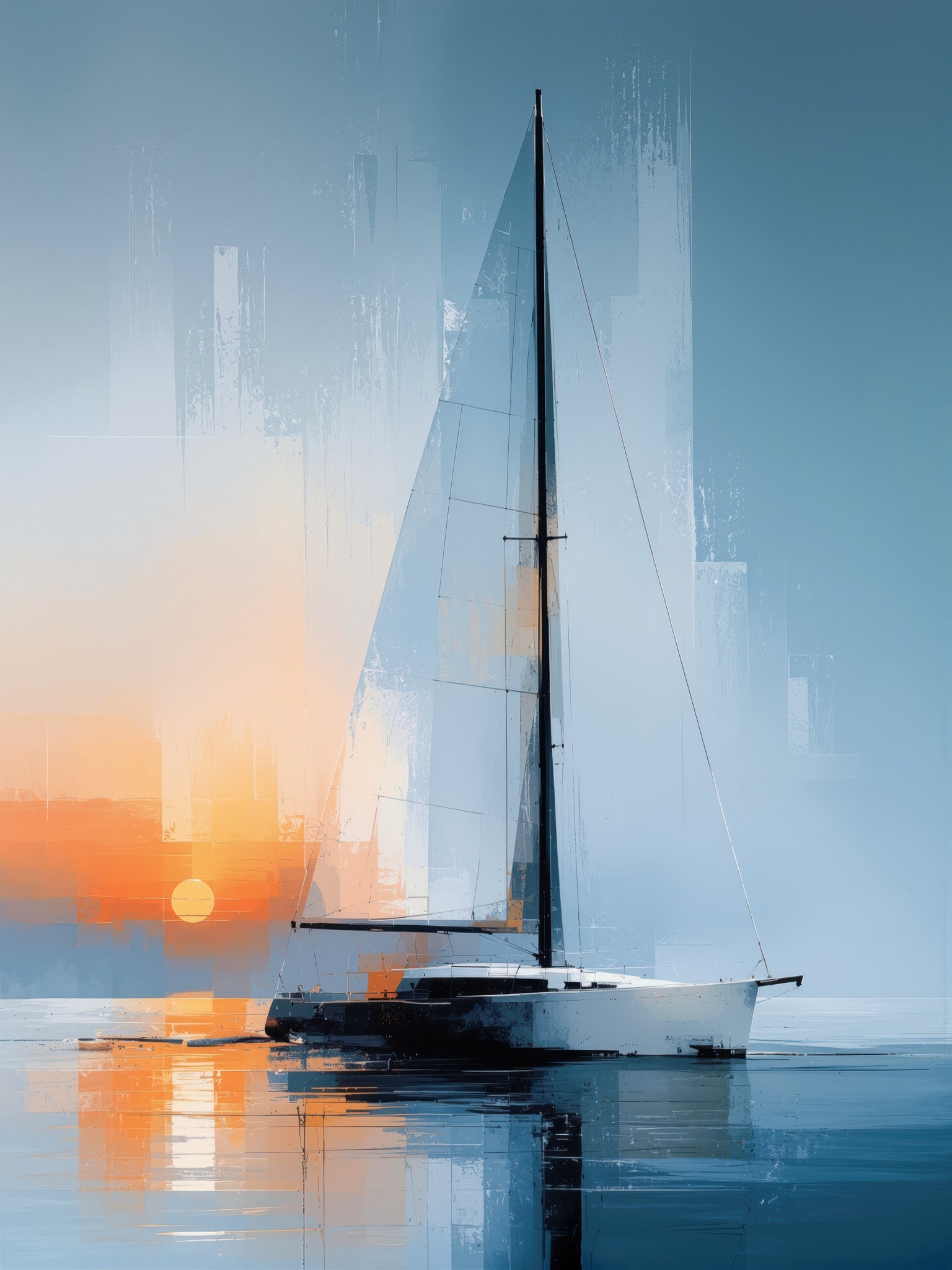 Main image Stille Passage—Wandkunst, Fine Art Print, Leinwand, Acryldruck