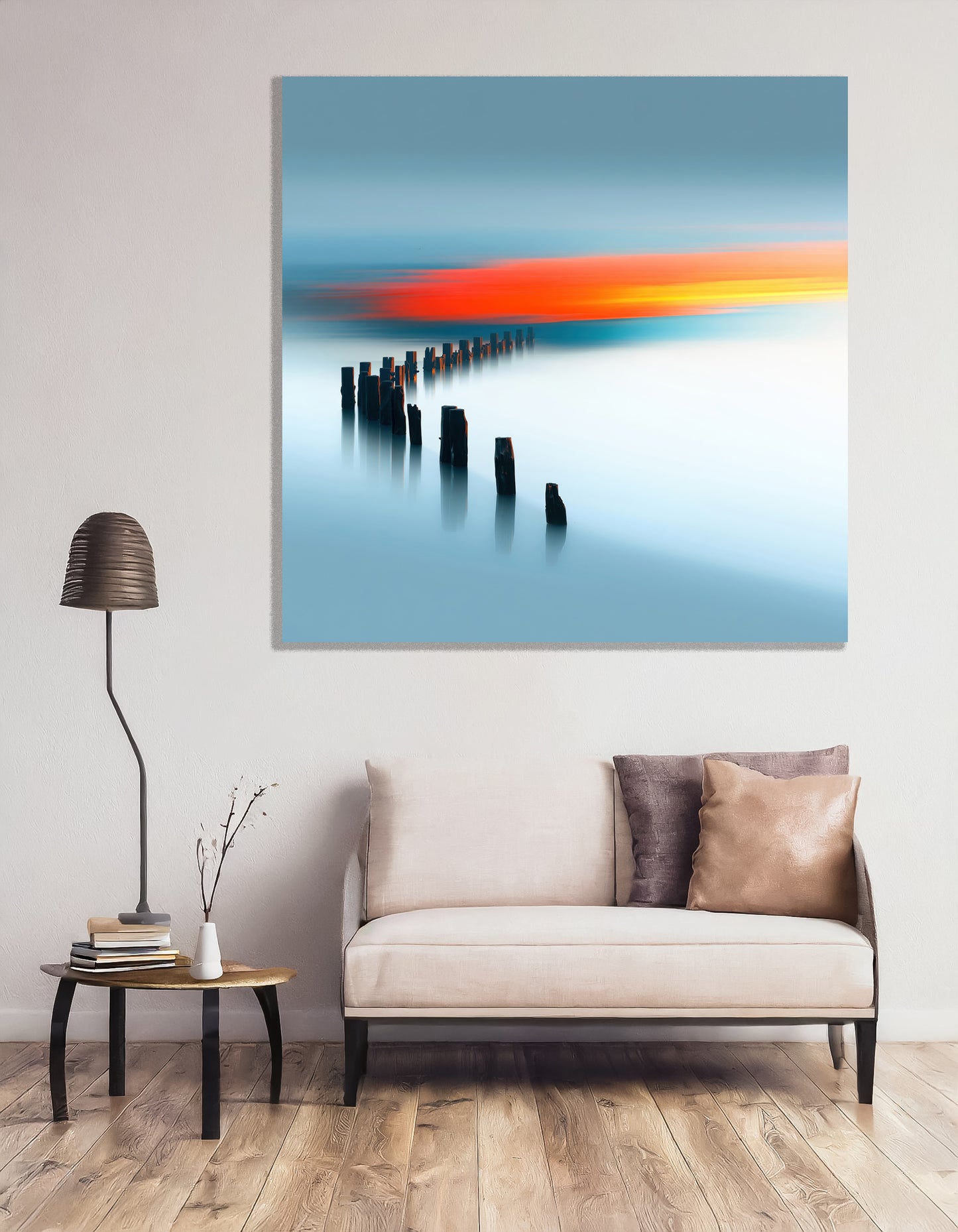Pfad ins Licht—Wandkunst, Fine Art Print, Leinwand, Acryldruck, Alu-Dibond