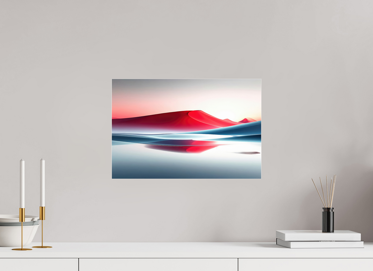 45 x 30 cm, Acrylglas glänzend standard Im Fluss der Formen