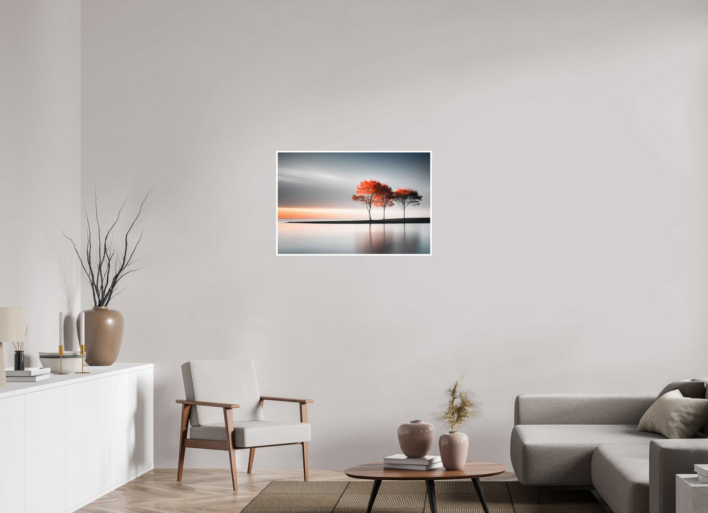 90 x 60 cm, Fine Art Print Hahnemühle Baryta Stille am Ufer-02