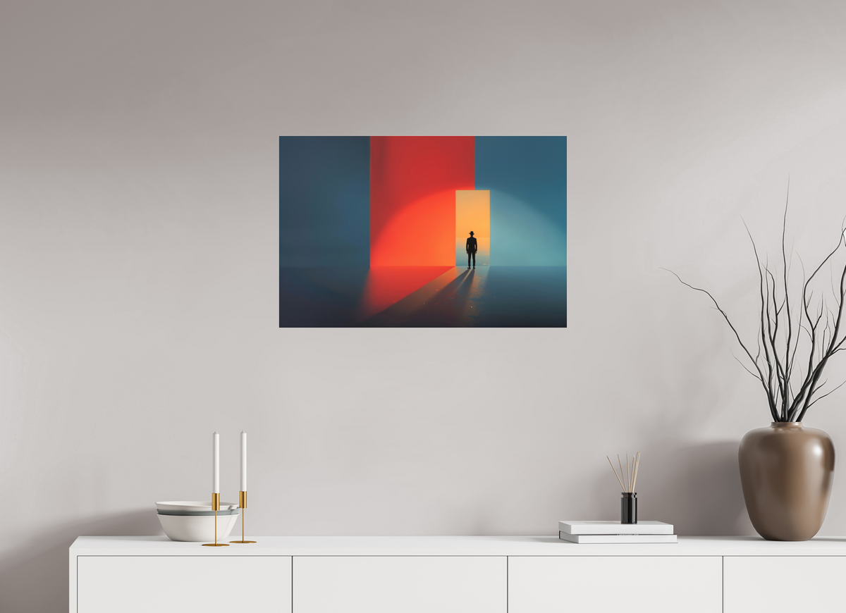 75 x 50 cm, Fine Art Pigmentdruck hinter Acrylglas Tor zum Meer-03—Wandkunst, Fine Art Print, Leinwand, Acryldruck, Alu-Dibond