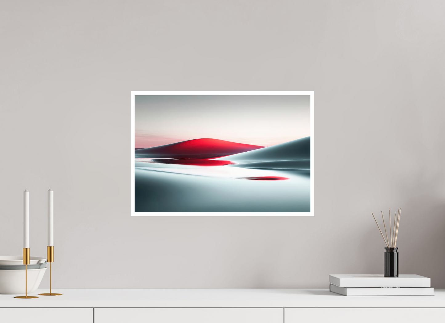 45 x 30 cm, Fine Art Print Hahnemühle Baryta Die Stille der Dünen-06—Wandkunst, Fine Art Print, Leinwand, Acryldruck, Alu-Dibond