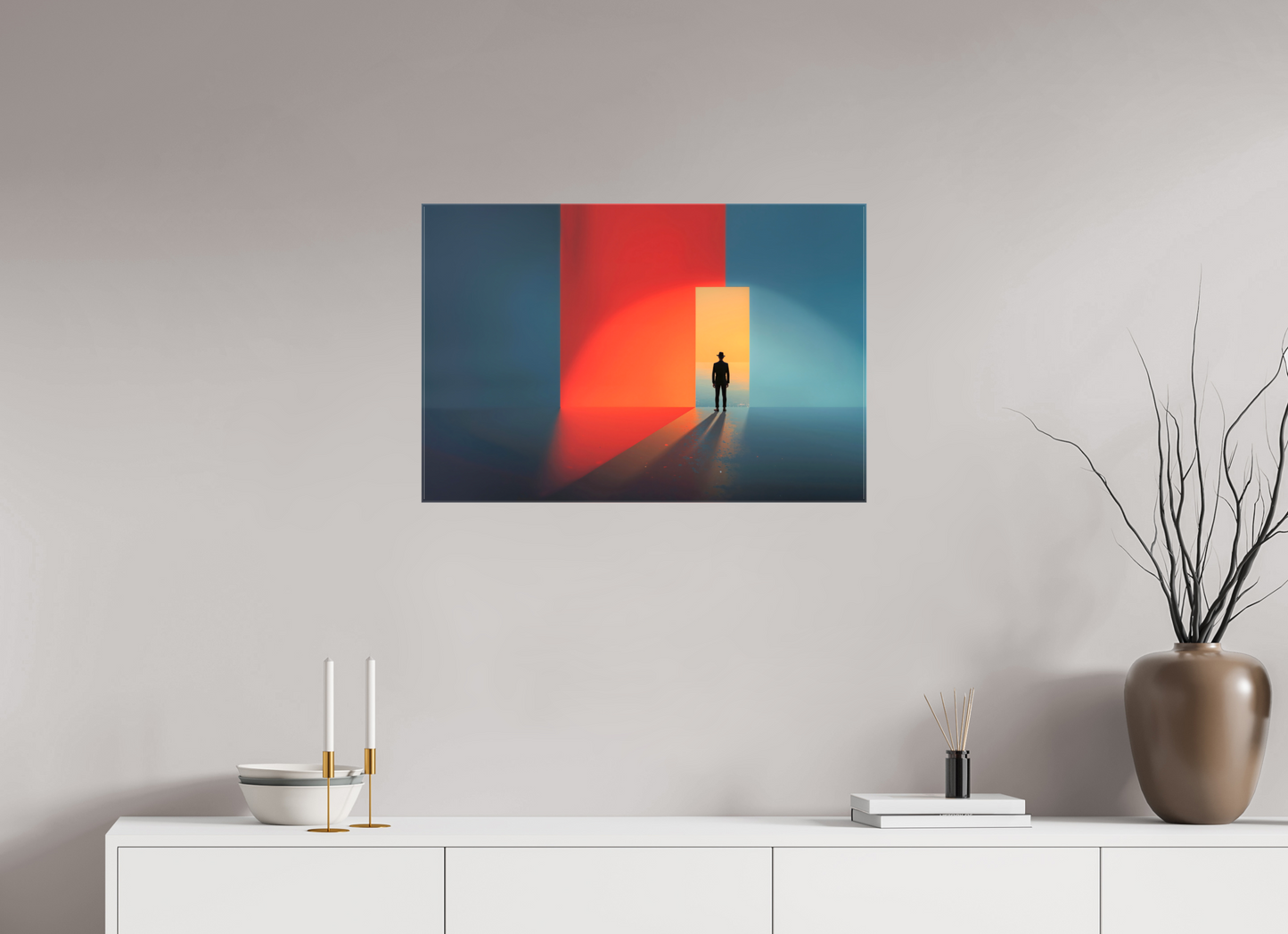 75 x 50 cm, Leinwand glänzend Tor zum Meer-03