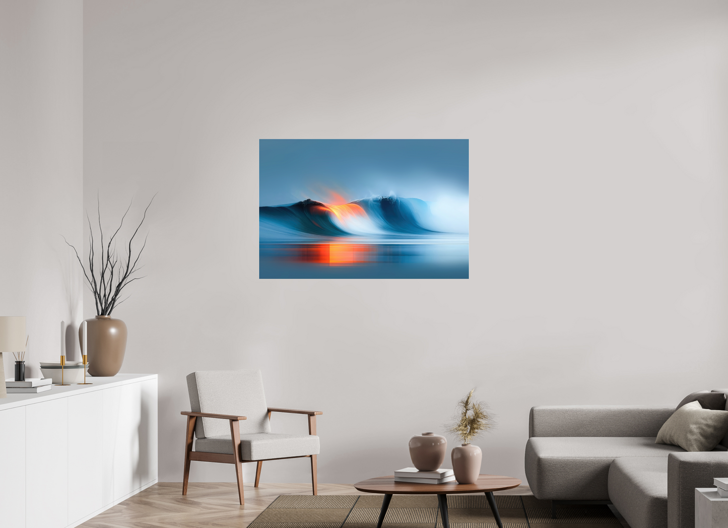 120 x 80 cm, Acrylglas glänzend standard Schwelle im Licht