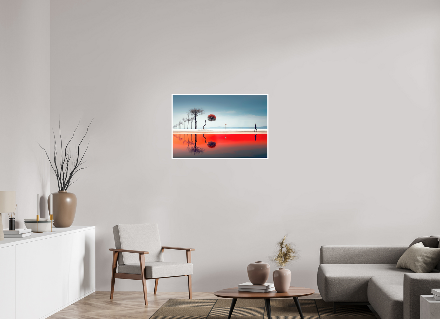 90 x 60 cm, Fine Art Print Hahnemühle Baryta Der Weg durch den Traumraum