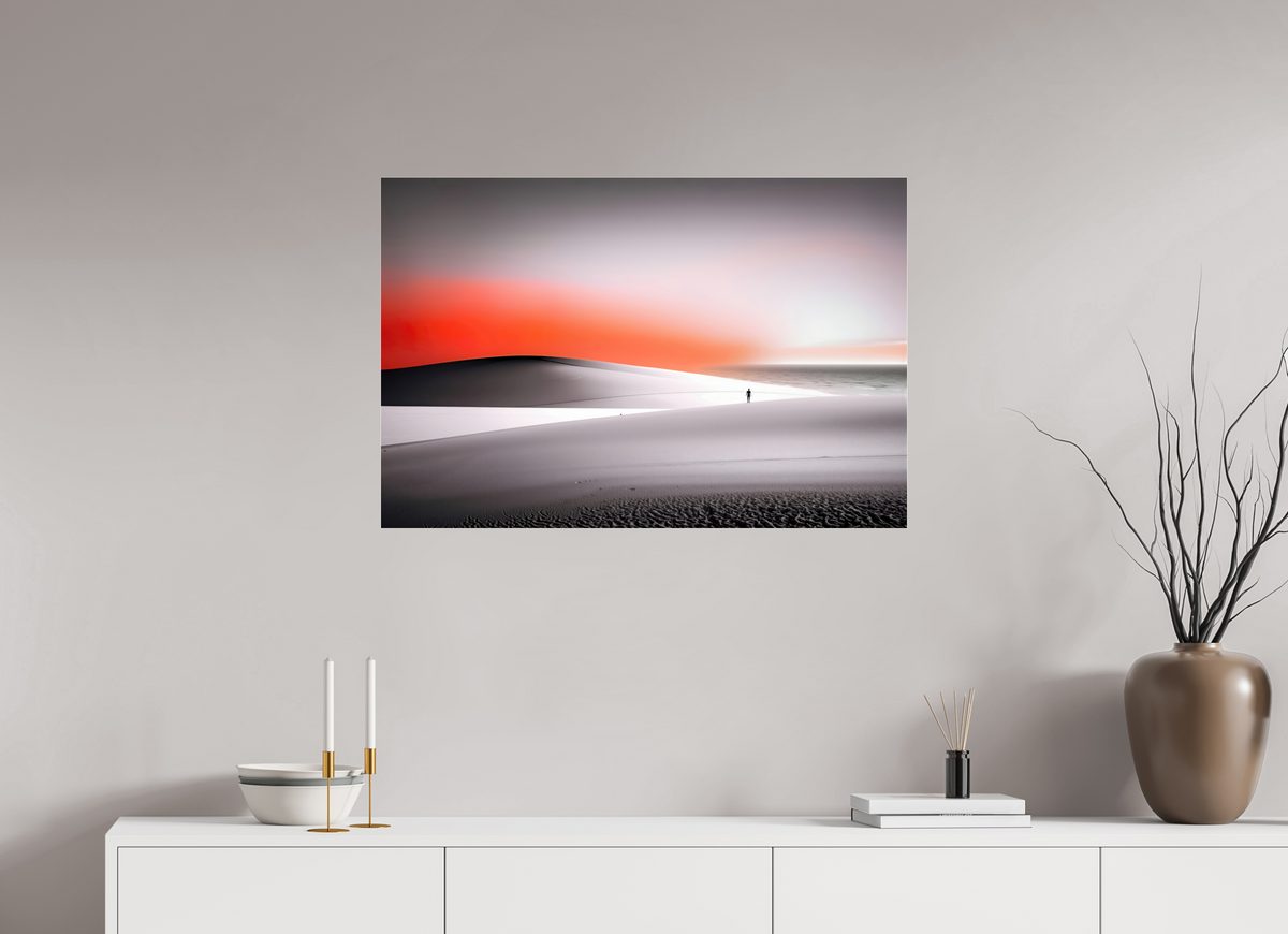 90 x 60 cm, Acrylglas glänzend standard Verloren im Licht—Wandkunst, Fine Art Print, Leinwand, Acryldruck, Alu-Dibond