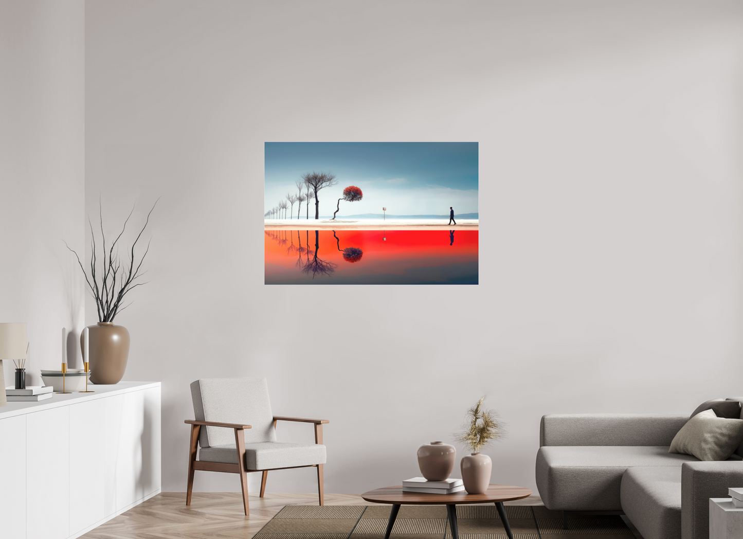 120 x 80 cm, Fine Art Pigmentdruck hinter Acrylglas Der Weg durch den Traumraum