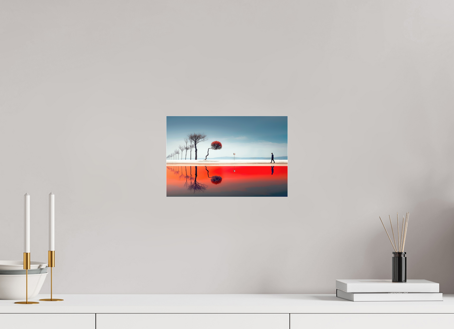 30 x 20 cm, Acrylglas glänzend standard Der Weg durch den Traumraum