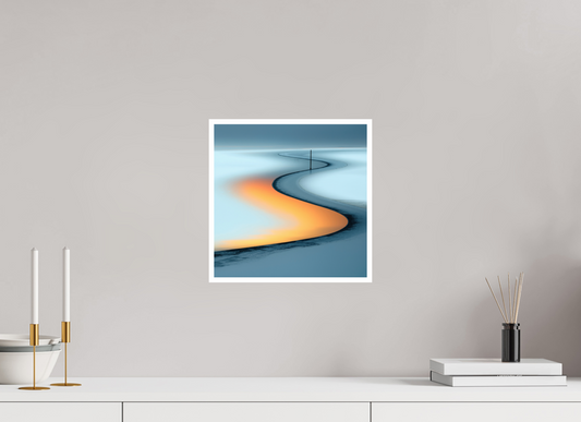 30 x 30 cm, Fine Art Print Hahnemühle Baryta Goldener Priel
