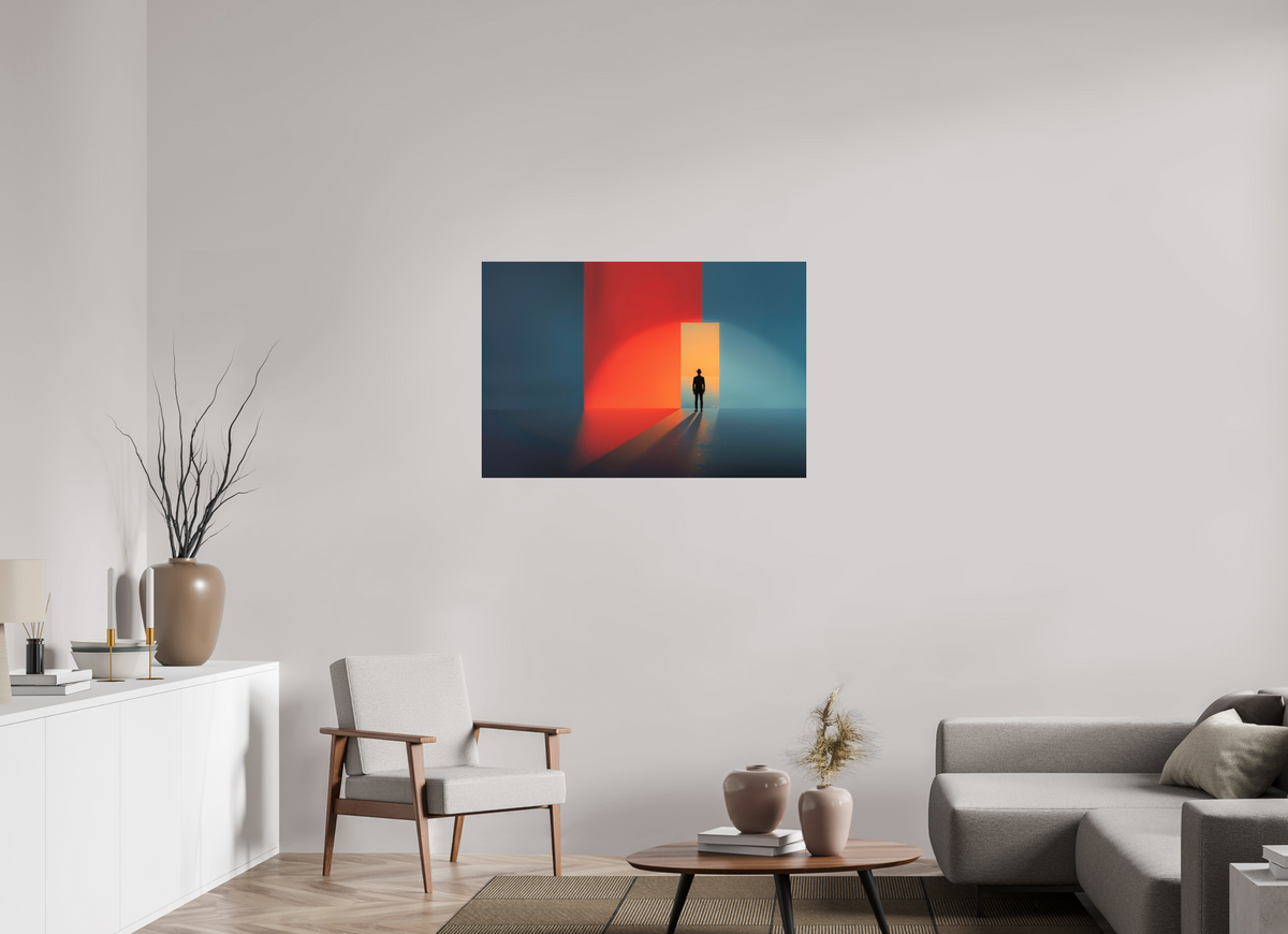 105 x 70 cm, Acrylglas glänzend standard Tor zum Meer-03—Wandkunst, Fine Art Print, Leinwand, Acryldruck, Alu-Dibond