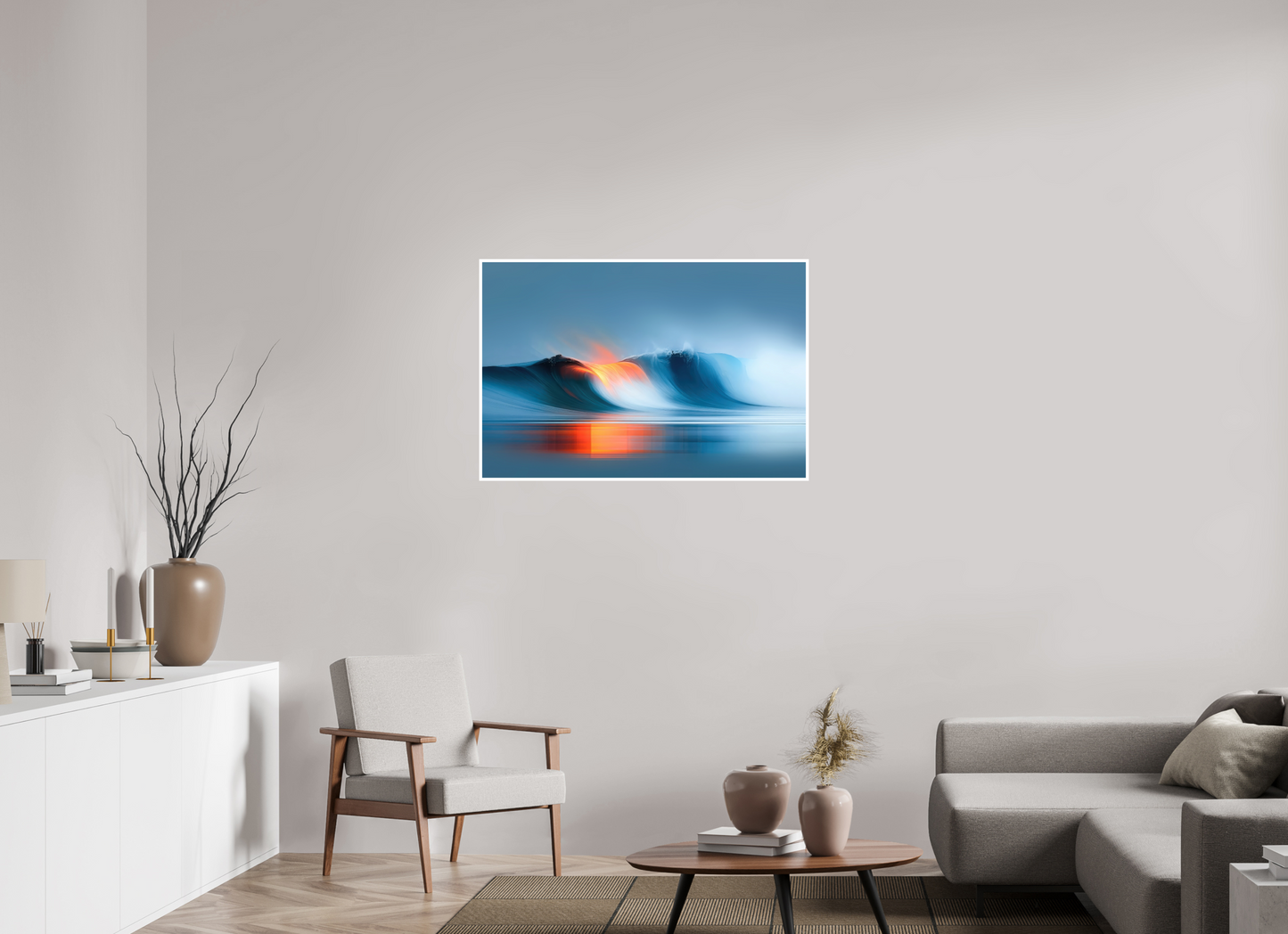 105 x 70 cm, Fine Art Print Hahnemühle Baryta Schwelle im Licht