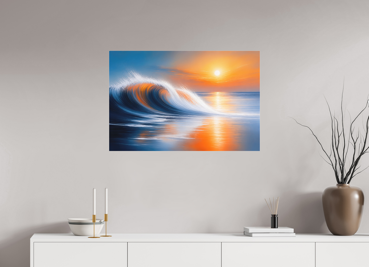 90 x 60 cm, Fine Art Pigmentdruck hinter Acrylglas Tragendes Licht—Wandkunst, Fine Art Print, Leinwand, Acryldruck, Alu-Dibond