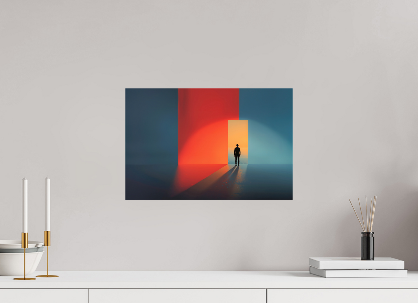 45 x 30 cm, Acrylglas glänzend standard Tor zum Meer-03
