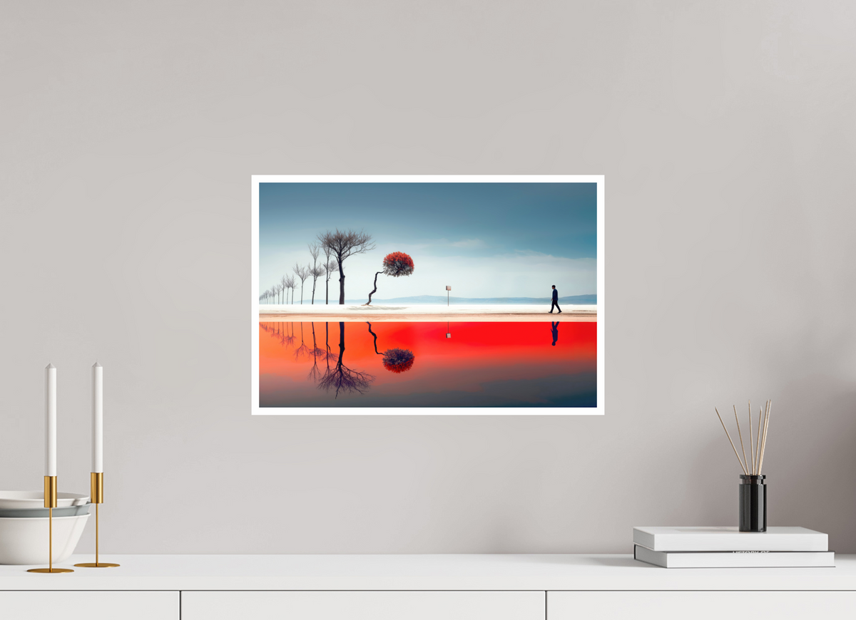 45 x 30 cm, Fine Art Print Hahnemühle Baryta Der Weg durch den Traumraum—Wandkunst, Fine Art Print, Leinwand, Acryldruck, Alu-Dibond