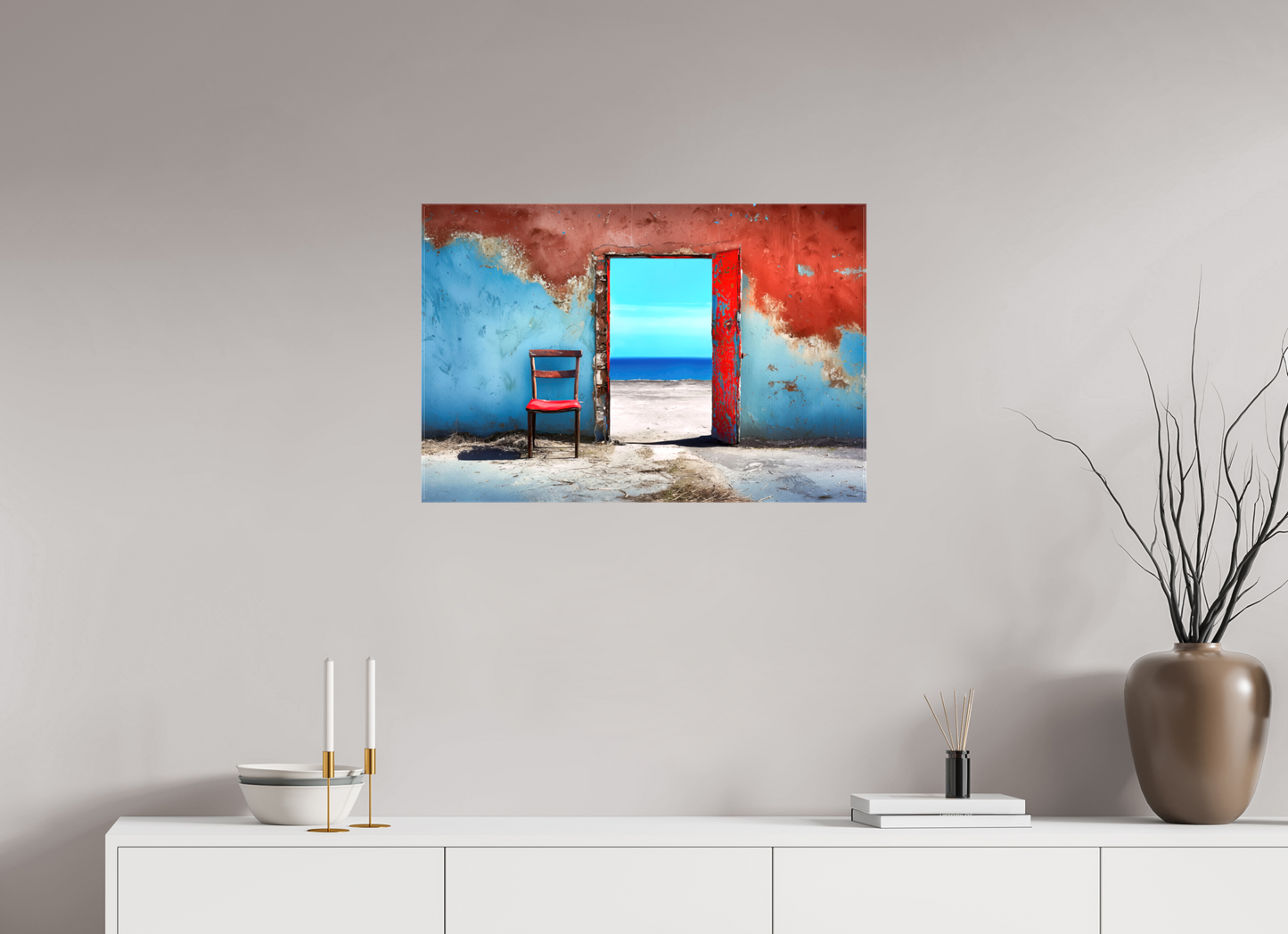 75 x 50 cm, Leinwand glänzend Meeresblick-03