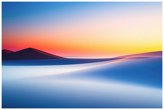 Main image Die Stille der Dünen-02—Wandkunst, Fine Art Print, Leinwand, Acryldruck, Alu-Dibond