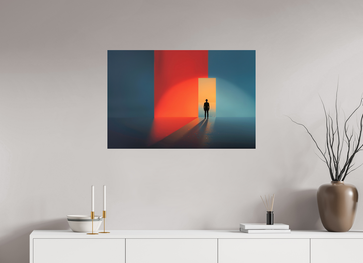 90 x 60 cm, Acrylglas glänzend standard Tor zum Meer-03—Wandkunst, Fine Art Print, Leinwand, Acryldruck, Alu-Dibond