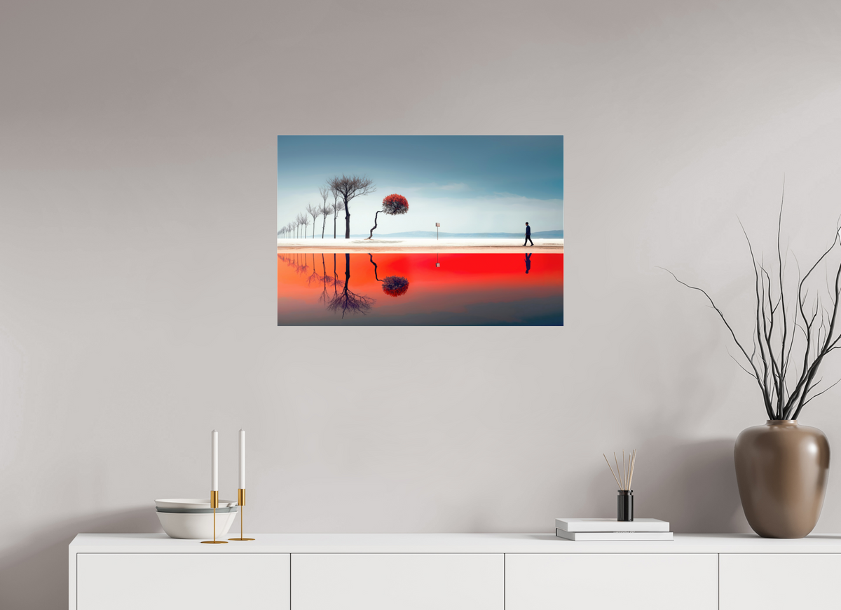 75 x 50 cm, Acrylglas glänzend standard Der Weg durch den Traumraum—Wandkunst, Fine Art Print, Leinwand, Acryldruck, Alu-Dibond