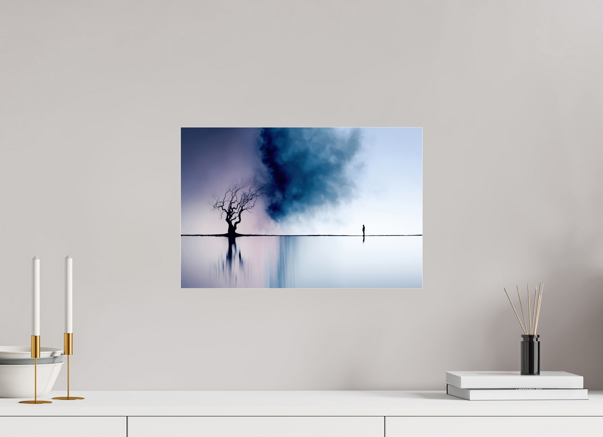 45 x 30 cm, Acrylglas glänzend standard Uferträume-Im Schweigen der Gezeiten
