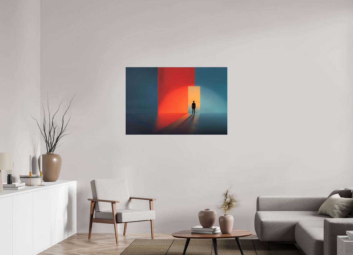 120 x 80 cm, Acrylglas glänzend standard Tor zum Meer-03—Wandkunst, Fine Art Print, Leinwand, Acryldruck, Alu-Dibond