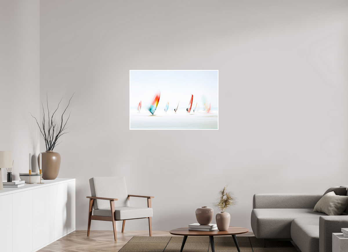 105 x 70 cm, Fine Art Print Hahnemühle Baryta Windspuren-Im offenen Licht