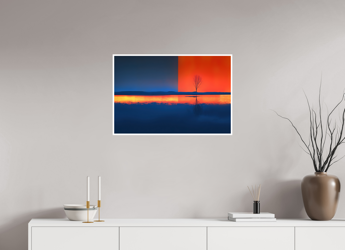 75 x 50 cm, Fine Art Print Hahnemühle Baryta Grenze des Lichts