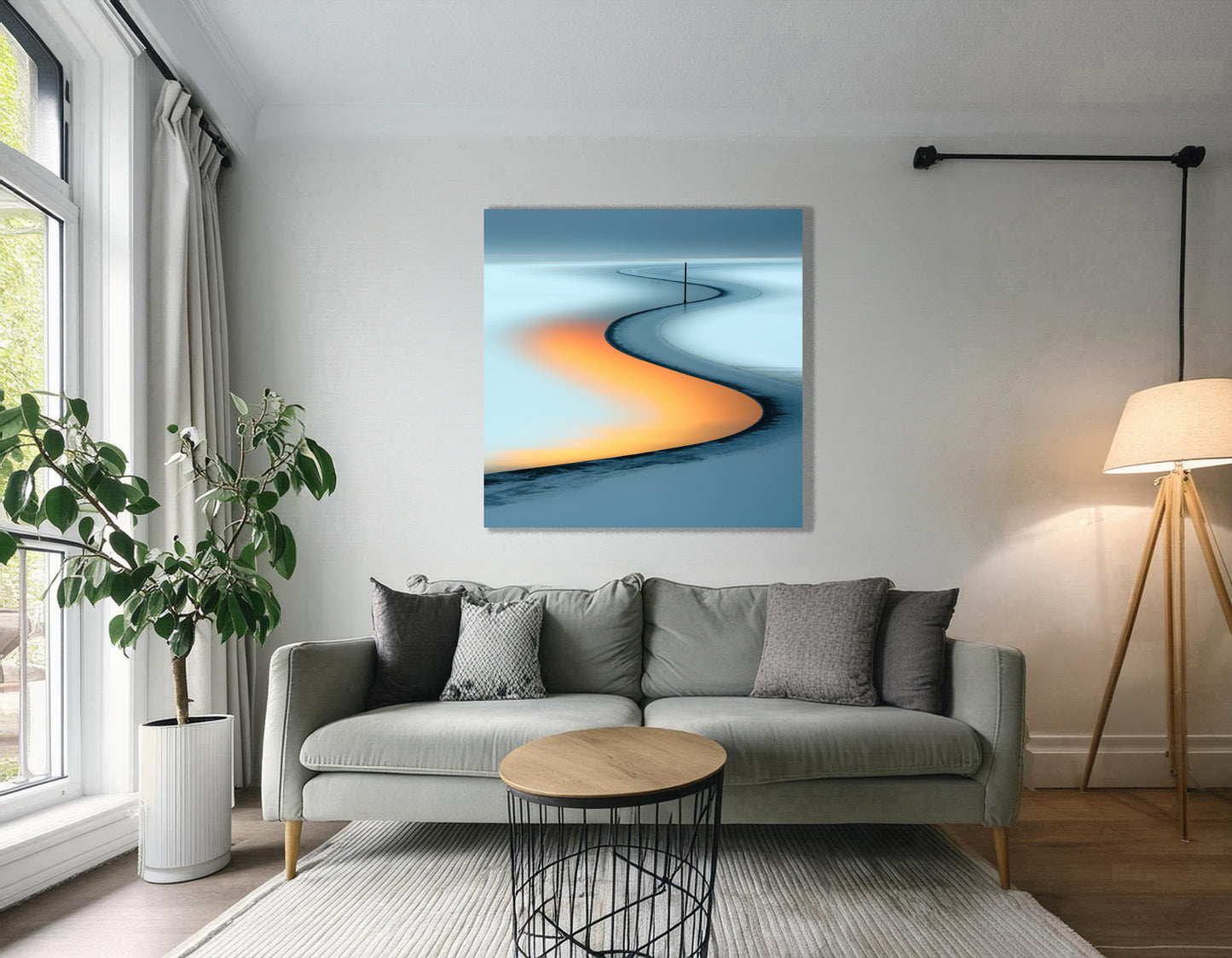 Priel Doré – Art Mural, Impression Fine Art, Toile, Impression Acrylique, Alu-Dibond